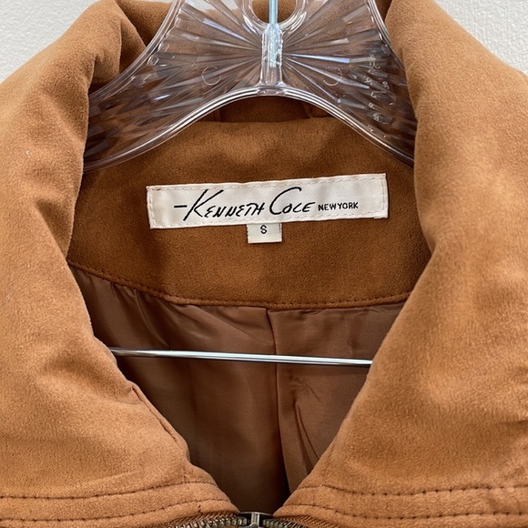 Kenneth Cole Small Faux Suede Jacket - Picture 2 of 5